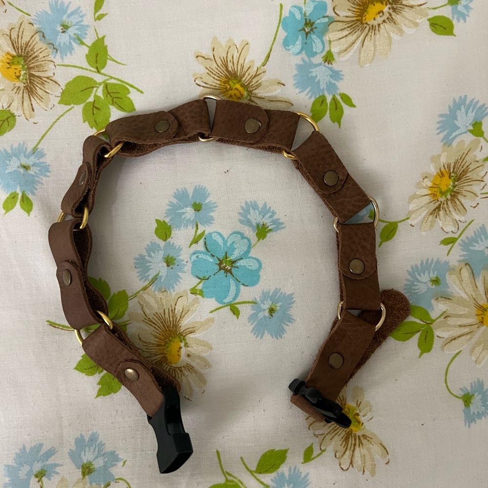Handmade Genuine Leather Dog Collar 🐶